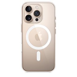 iPhone 16 Pro için MagSafe özellikli Şeffaf Kılıf