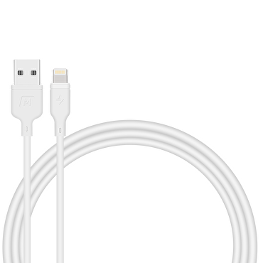 Momax Zero USB-A to Lightning Kablo (1M) - Beyaz