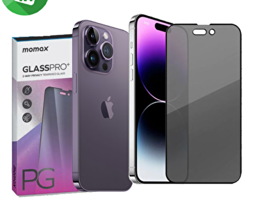 Momax iPhone 14 Pro Max Privacy Ekran Koruyucu