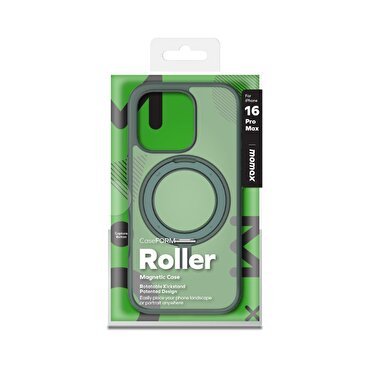 Momax iPhone 16 Pro Max Roller Magsafe Kılıf-Yeşil