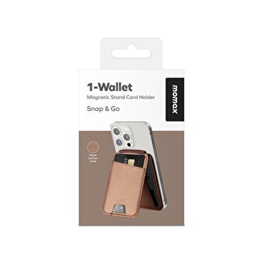 Momax iPhone MagSafe Wallet - Gold