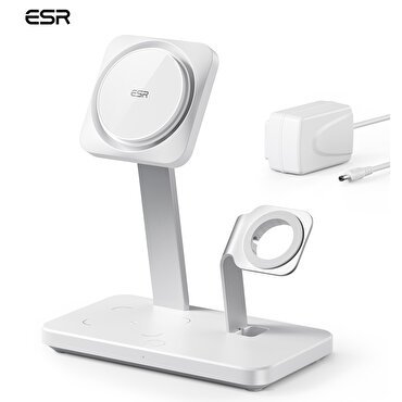 ESR HaloLock 3 in 1 MagSafe Stand - Beyaz
