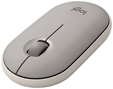 Logitech M350 Pepble Kablosuz Mouse - Bej