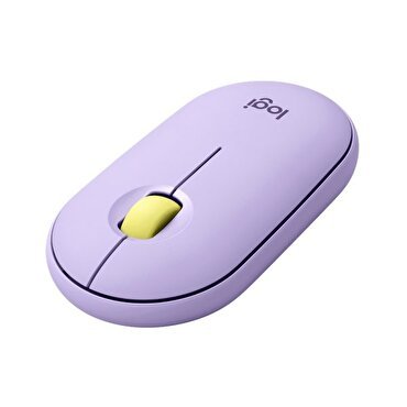 Logitech M350 Pepble Kablosuz Mouse - Lila