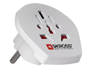 Skross World to Europe Seyahat Adaptörü (Beyaz)
