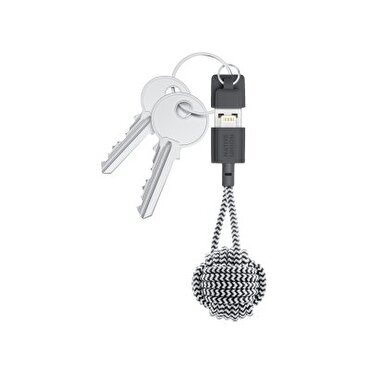Native Union Key Lightning - USB-A Kablosu Zebra