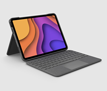 Logitech Slim Folio Touch 11'inç (iPad Air 4th gen.) Türkçe Q Klavye