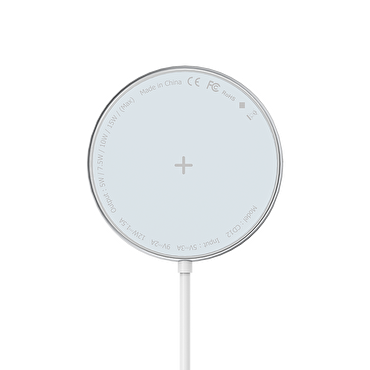 Rock Mini MagSafe Kablosuz Şarj Cihazı - Beyaz
