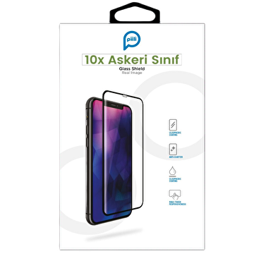 Piili iPhone 11/XR 10X Cam Ekran Koruyucu