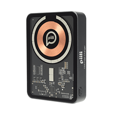 Piili MagSafe Powerbank 10000 Mah-Siyah