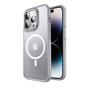 Piili iPhone 14 Pro Max Strong MagSafe Kılıf-Gri
