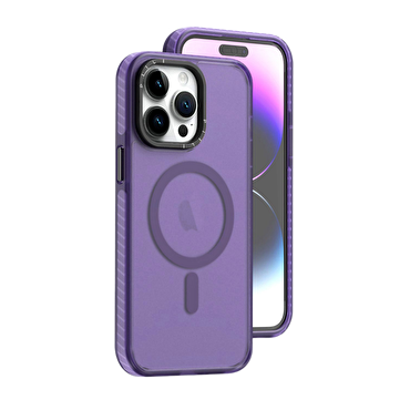 Piili iPhone 11 iKon MagSafe Kılıf - Mor