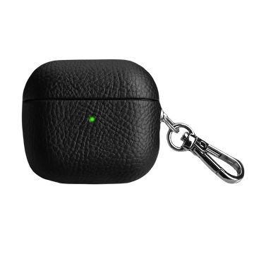 Piili Airpods 3. Nesil Deri Kılıf - Siyah