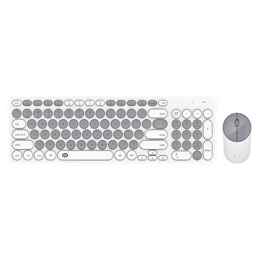 FD Kablosuz Klavye Mouse Seti 2.4 Ghz - Siyah