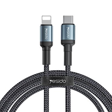 Yesido 1.2M 20W Type-C to Lightning PD Hızlı Şarj 