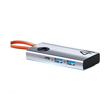 Rock Multi Fonksiyon 4 in 1 Type-C Dönüştürücü