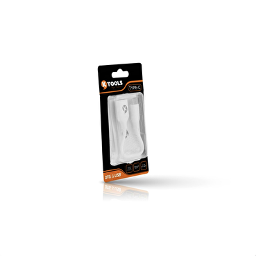 Ktools OTG Type-C Kablo Hub - Beyaz