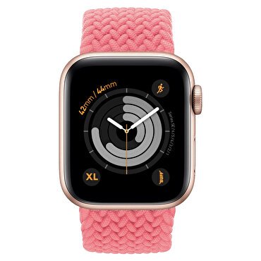 Buff Apple Watch Bands Braided 42/44 XL - Pembe