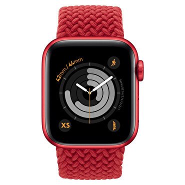 Buff Apple Watch Bands Braided 42/44 XS - Kırmızı