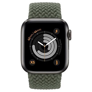 Buff Apple Watch Bands Braided 42/44 XS - Yeşil