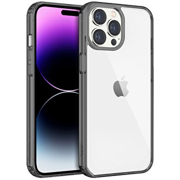 Buff iPhone 14 Pro Max Air Hybrid Kılıf -Siyah