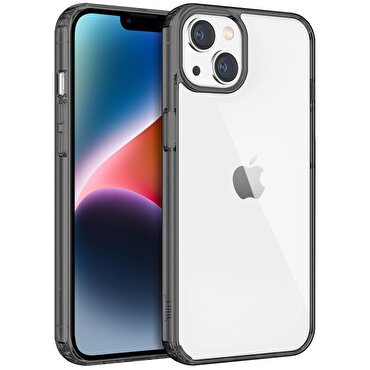 Buff iPhone 14 Air Hybrid Kılıf - Siyah