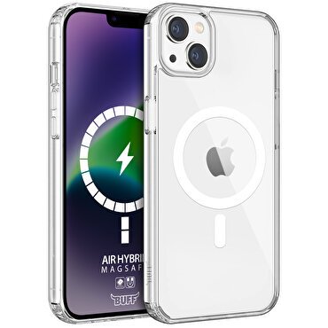 Buff iPhone 14 Plus MagSafe Air Kılıf - Şeffaf