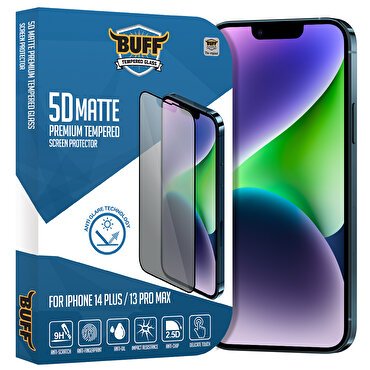 Buff iPhone 14 Plus/13 Pro Max Mat Ekran Koruyucu