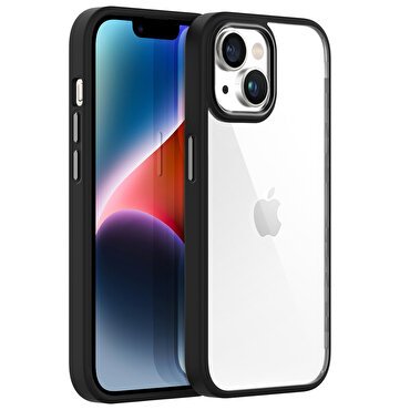 Buff iPhone 14 New Air Bumper Kılıf - Siyah