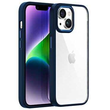 Buff iPhone 14 Plus Hybrid Corner Kılıf - Mavi