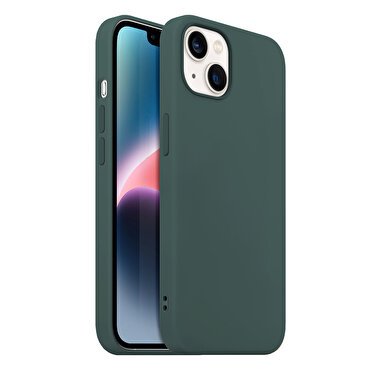 Buff iPhone 14 Rubber S Kılıf - Yeşil