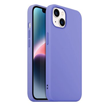 Buff iPhone 14 Rubber S Kılıf - Lila