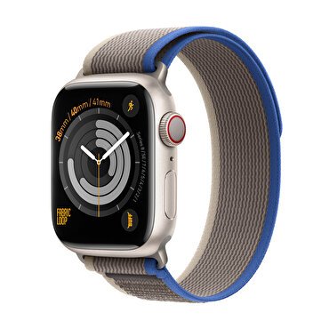Buff Watch Fabric Band 38/40/41mm- Gri&Mavi