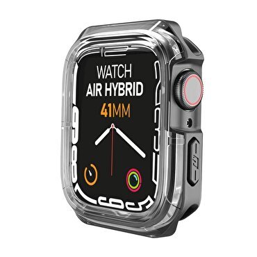 Buff Apple Watch Air Hybrid Kılıf 41mm - Siyah