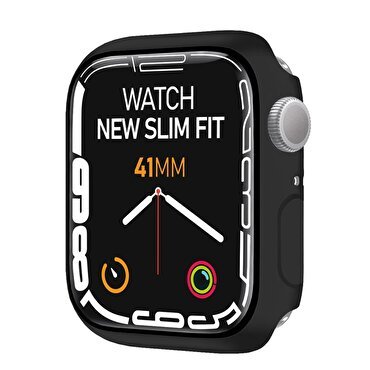Buff Apple Watch Slim Fit 41mm Kılıf - Siyah