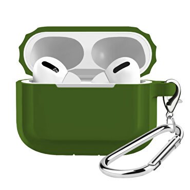 Buff Airpods Pro Rubber Silikon Kılıf - Yeşil