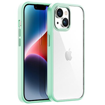 Buff iPhone 14 New Air Bumper Kılıf - Açık Yeşil