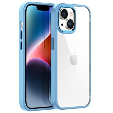 Buff iPhone 14 New Air Bumper Kılıf - Sierra Mavi