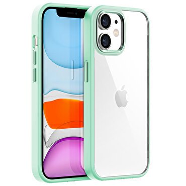 Buff iPhone 11 New Air Bumber Kılıf - Yeşil