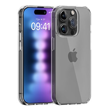 Buff iPhone 15 Pro Max Air Hybrid Kılıf   Clear