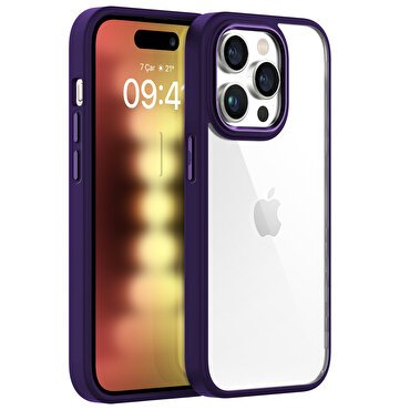Buff iPhone 15 Pro New Air Bumper Kılıf Purple