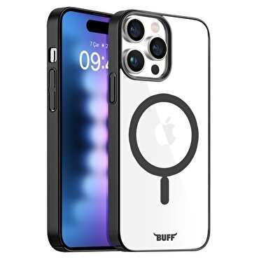 Buff iPhone 15 ProMax MagSafe Slim Fit Kılıf Black