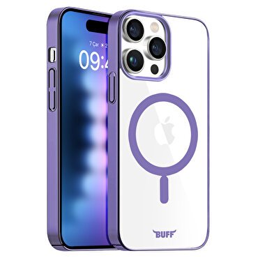 Buff iPhone 15 Pro Max MagSafe Slim Fit Kılıf Mor