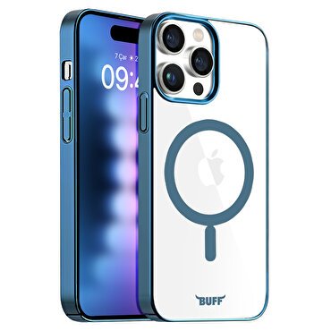 Buff iPhone 15 Pro Max MagSafe Slim Fit Kılıf Blue