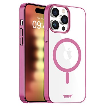 Buff iPhone 15 Pro MagSafe Slim Fit Kılıf Pink