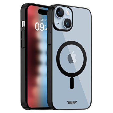 Buff iPhone 15 MagSafe Slim Fit Kılıf Black