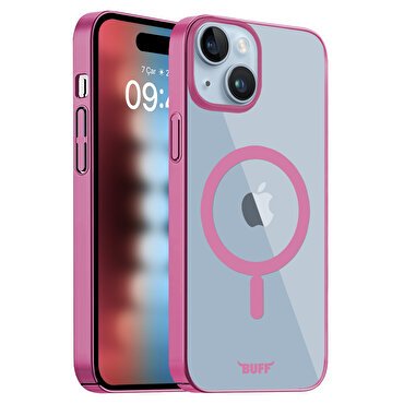 Buff iPhone 15 MagSafe Slim Fit Kılıf Pink