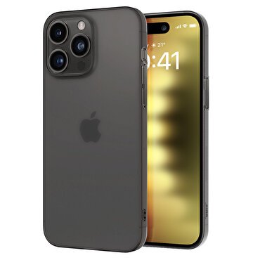 Buff iPhone 15 Pro Slimfy Kılıf Black