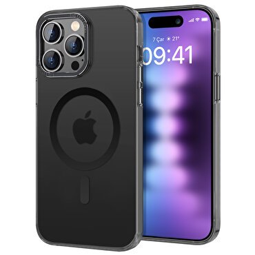 Buff iPhone 15 Pro Max TaoFit Kılıf - Siyah