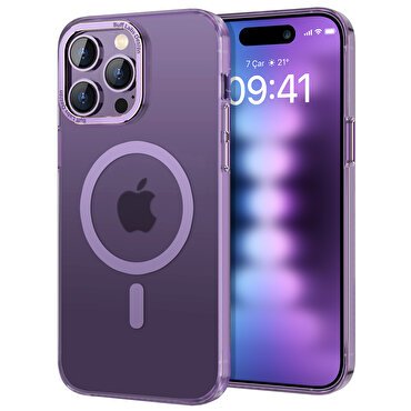 Buff iPhone 15 Pro Max TaoFit Kılıf - Mor